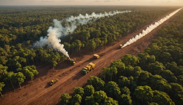 L'Amazonie en danger face aux pressions humaines